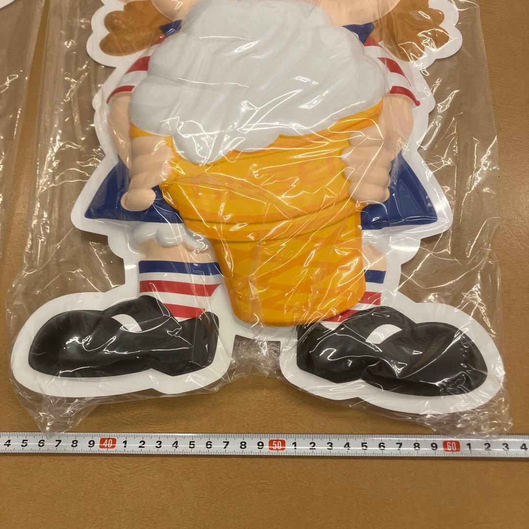 【非売品】NISSEI ニックンセイチャン ソフトクリーム販促用看板　未使用品