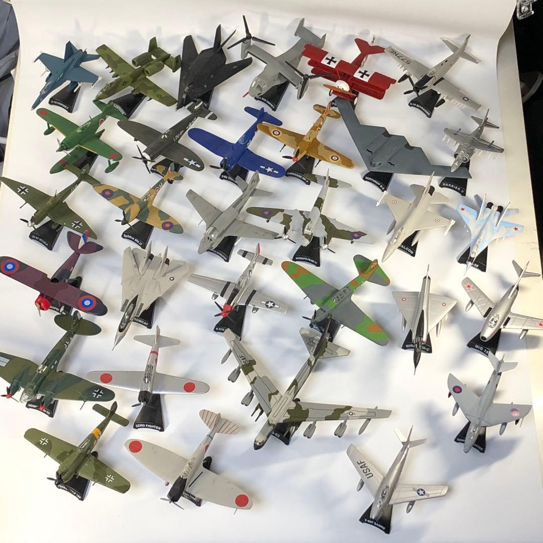 デル・プラド コレクション・世界の戦闘機　ダイキャスト　31点セット