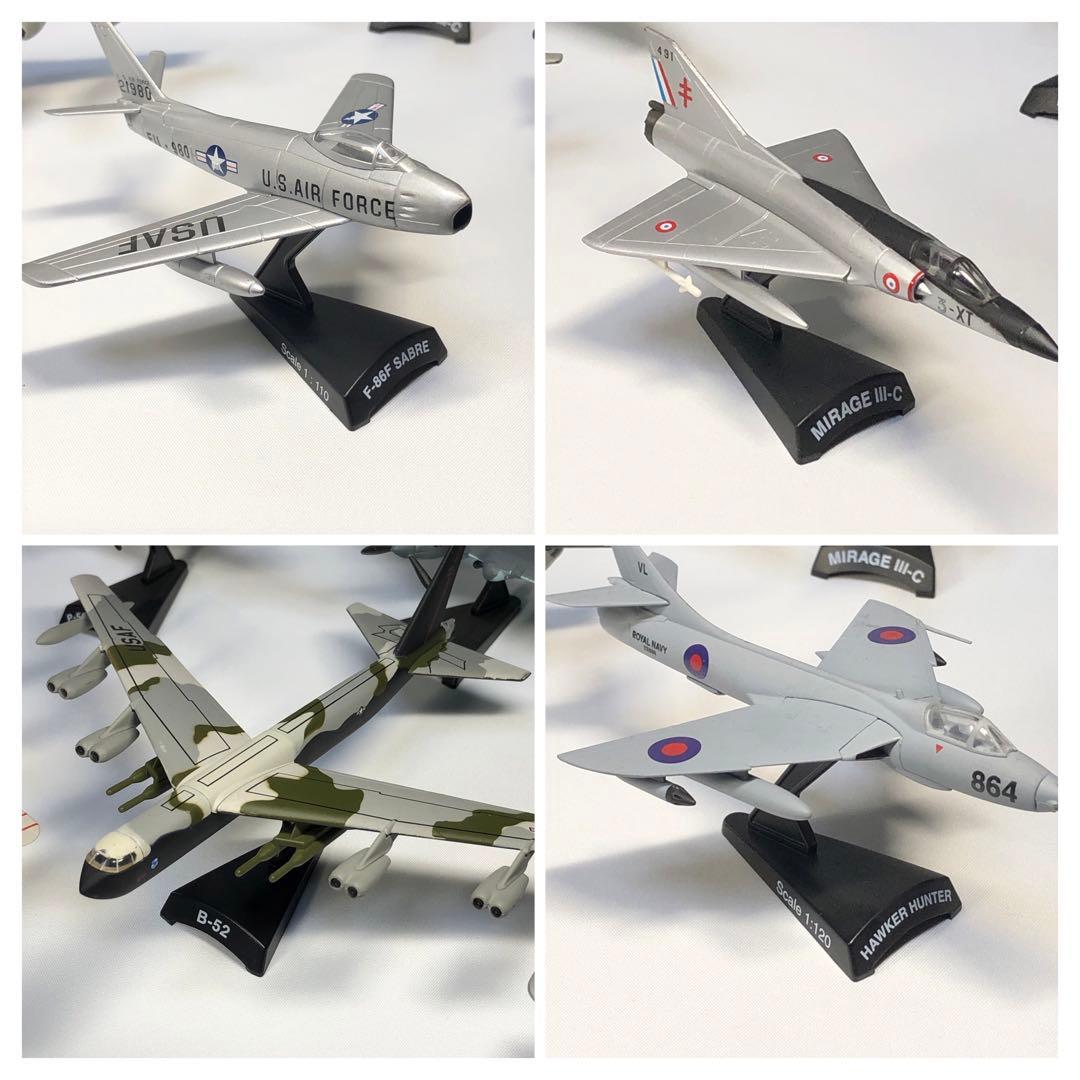 デル・プラド コレクション・世界の戦闘機　ダイキャスト　31点セット