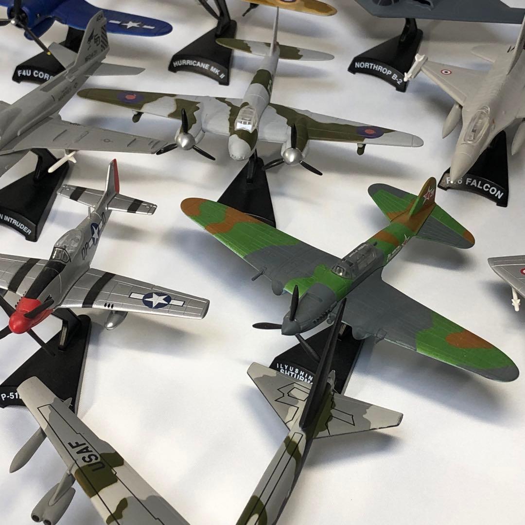 デル・プラド コレクション・世界の戦闘機　ダイキャスト　31点セット