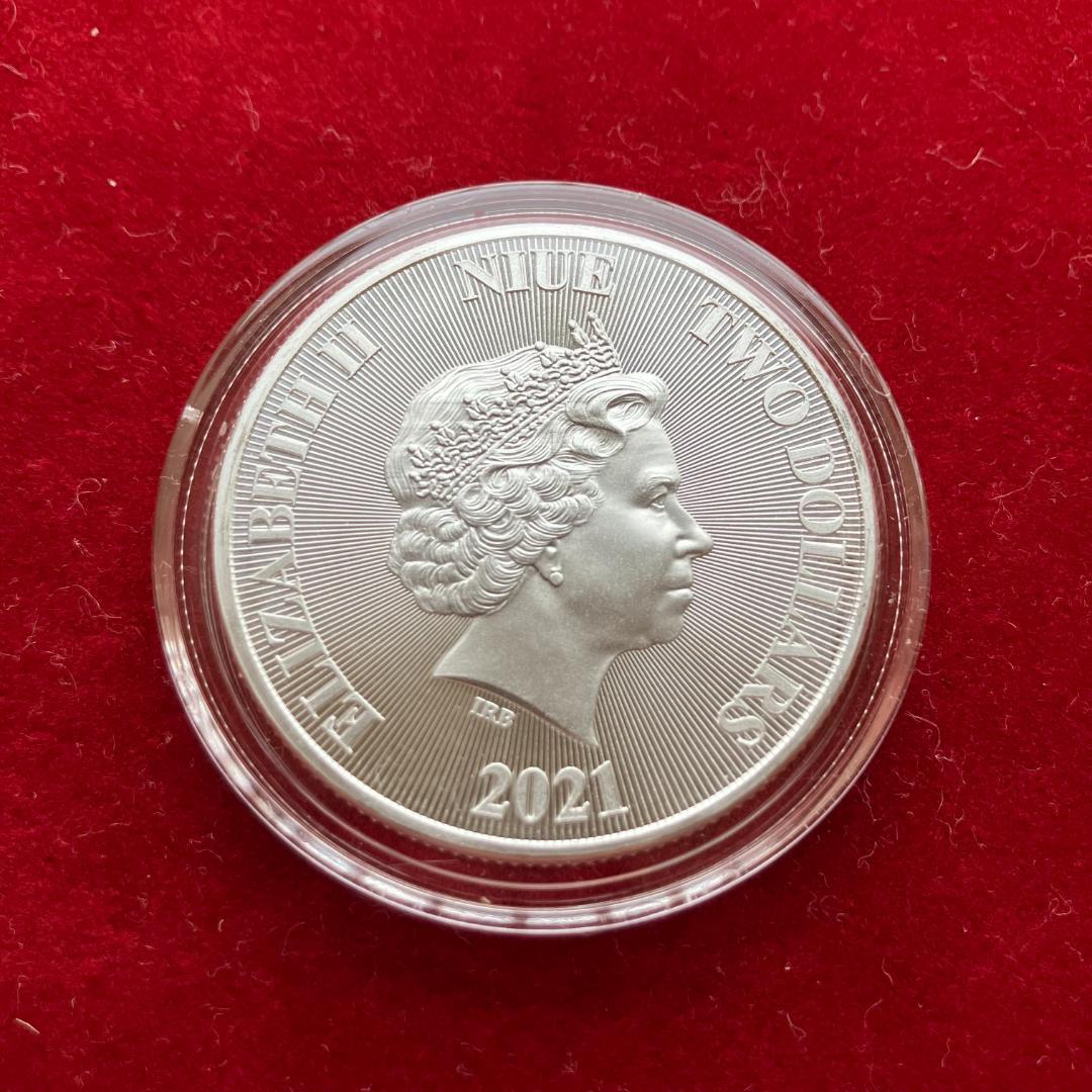 5枚◇2021年 ニウエ「ツリーオブライフ」純銀 1オンス