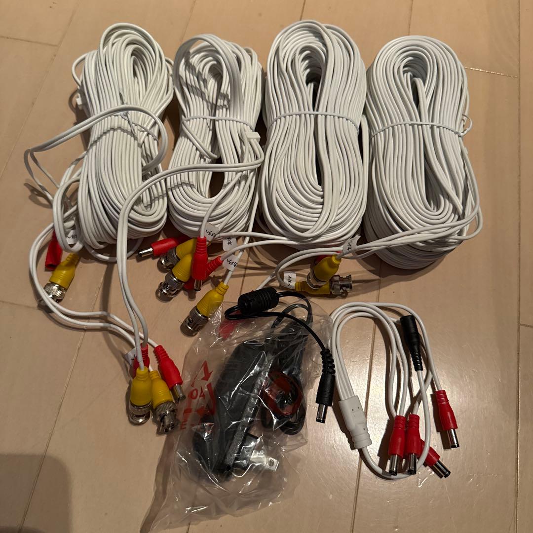 qsee 屋外用防犯カメラ 4台セット