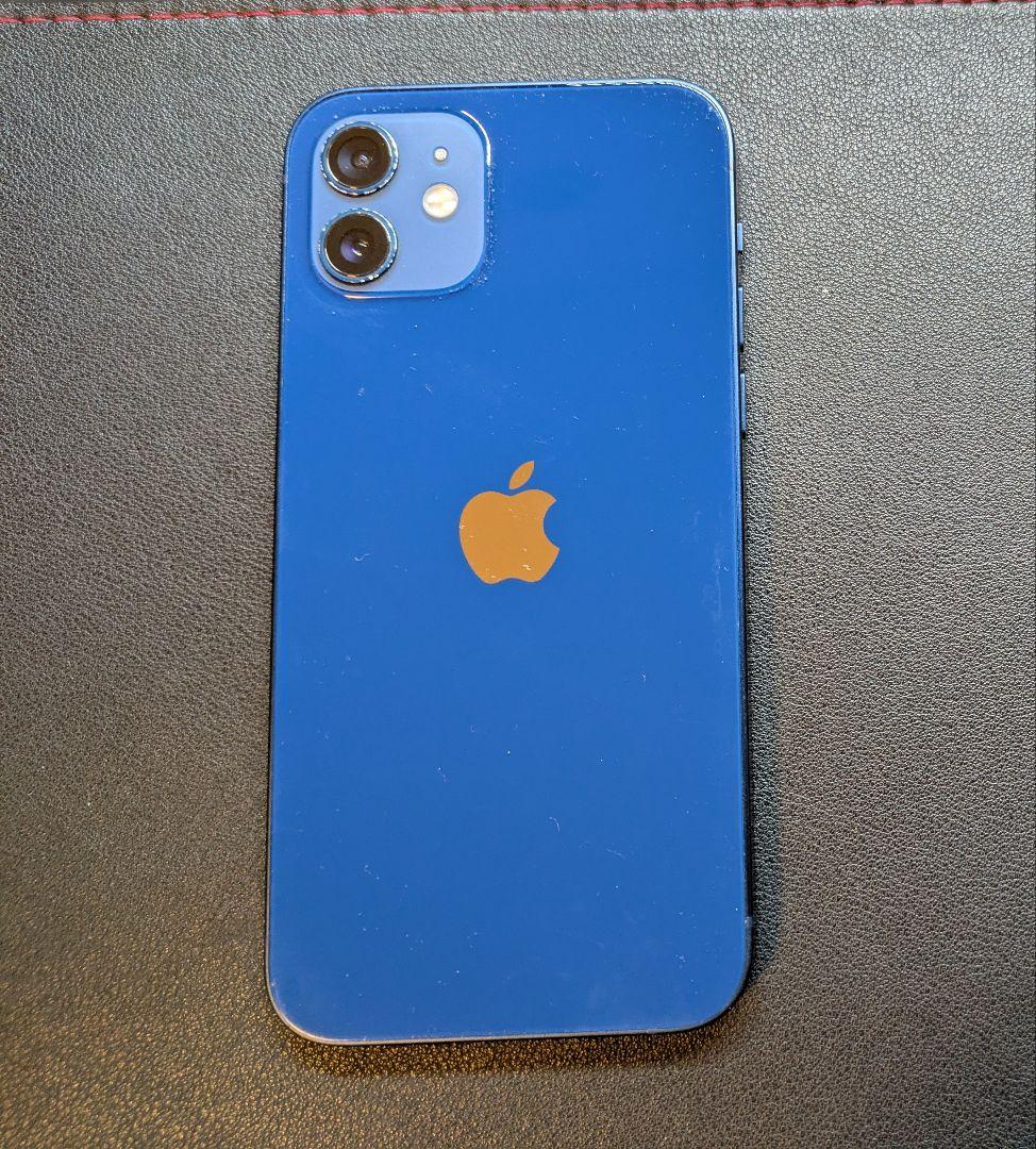 ［ジャンク］Apple iPhone 12 ブルー 本体128G