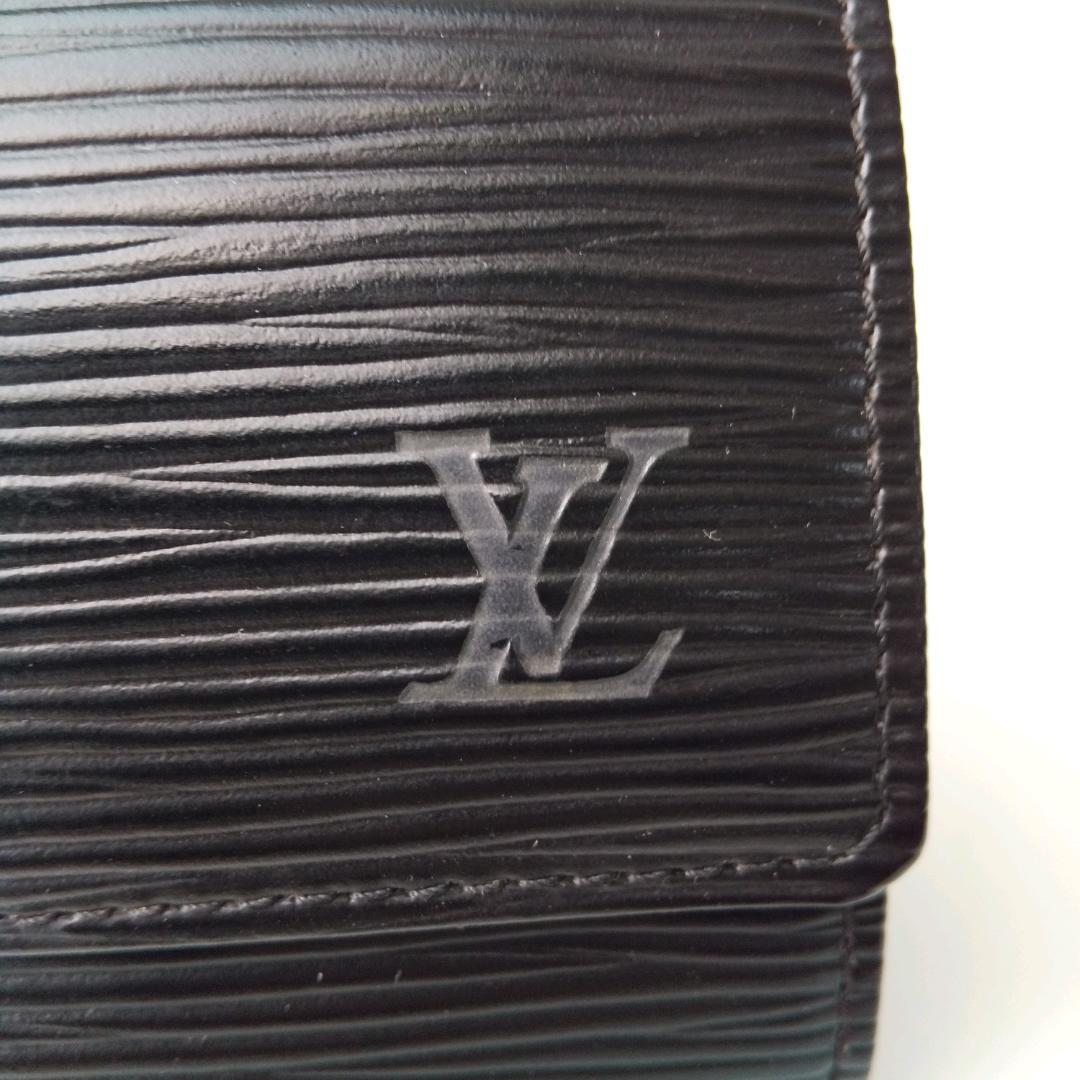【箱付き】LOUIS VUITTON エピ ミュルティクレ ブラック キーケース
