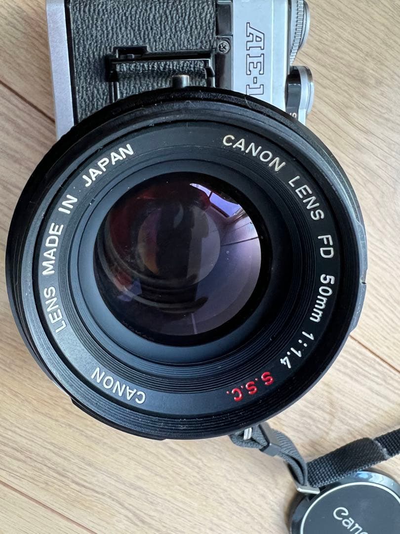 キヤノン Canon AE-1 シルバー ＋ FD 50mm F1.8 s.c.