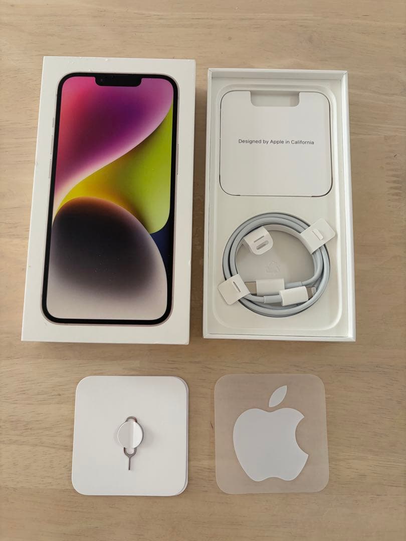 Apple iPhone 14 スターライト 本体