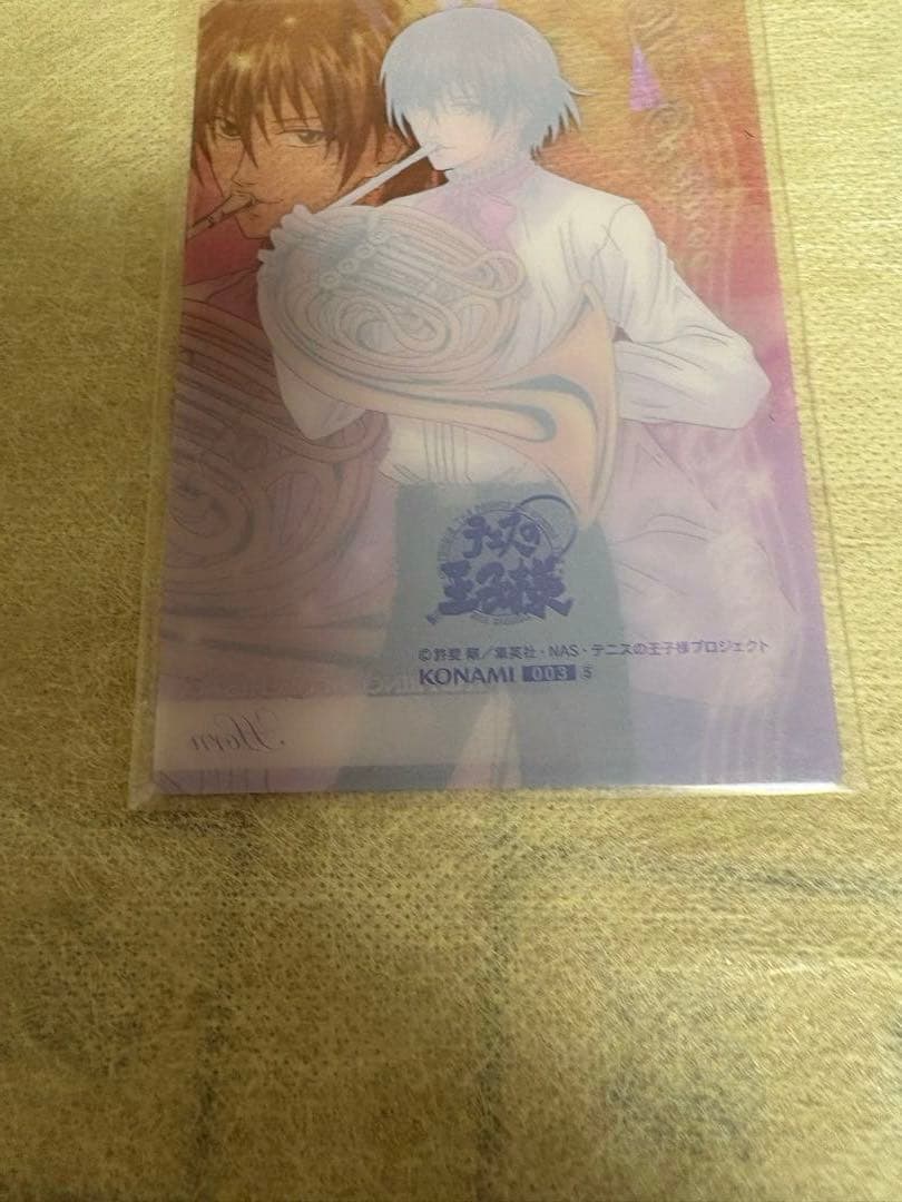 裕*様 【当時物】テニスの王子様　不二周助　シャイニングクリアカード　缶バッジ