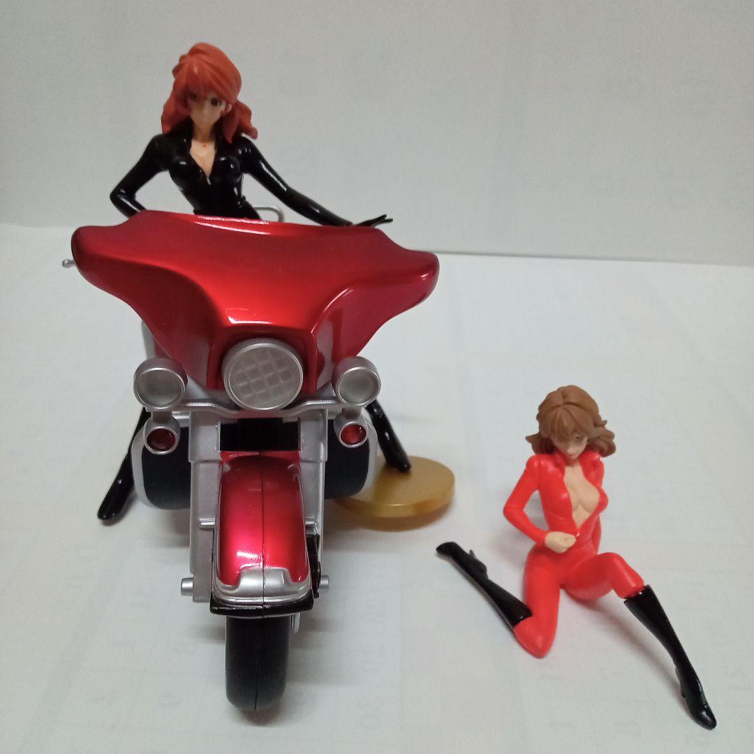 ルパン三世の峰不二子 フィギュア バイク付き 「非売品」