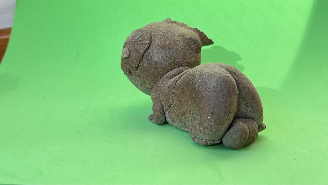 村長自画像　高さ7㎝