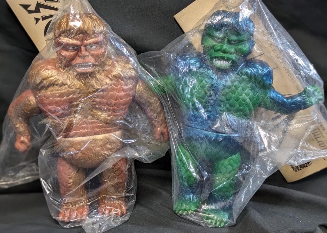 サンダ＆ガイラ（マーミット）ソフビフィギュア未開封２体セット