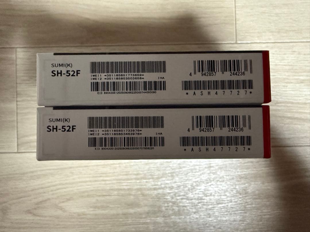 新品未使用品　AQUOS wish5 SH-52F 一括購入残債無し　2台セット