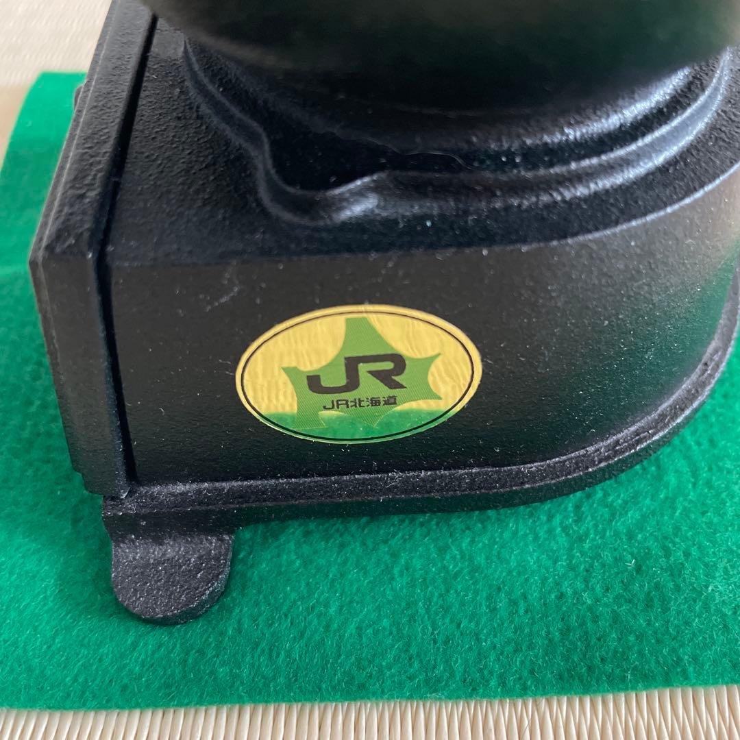 JR ストーブ型オブジェ 黒　ダルマストーブ　JR北海道