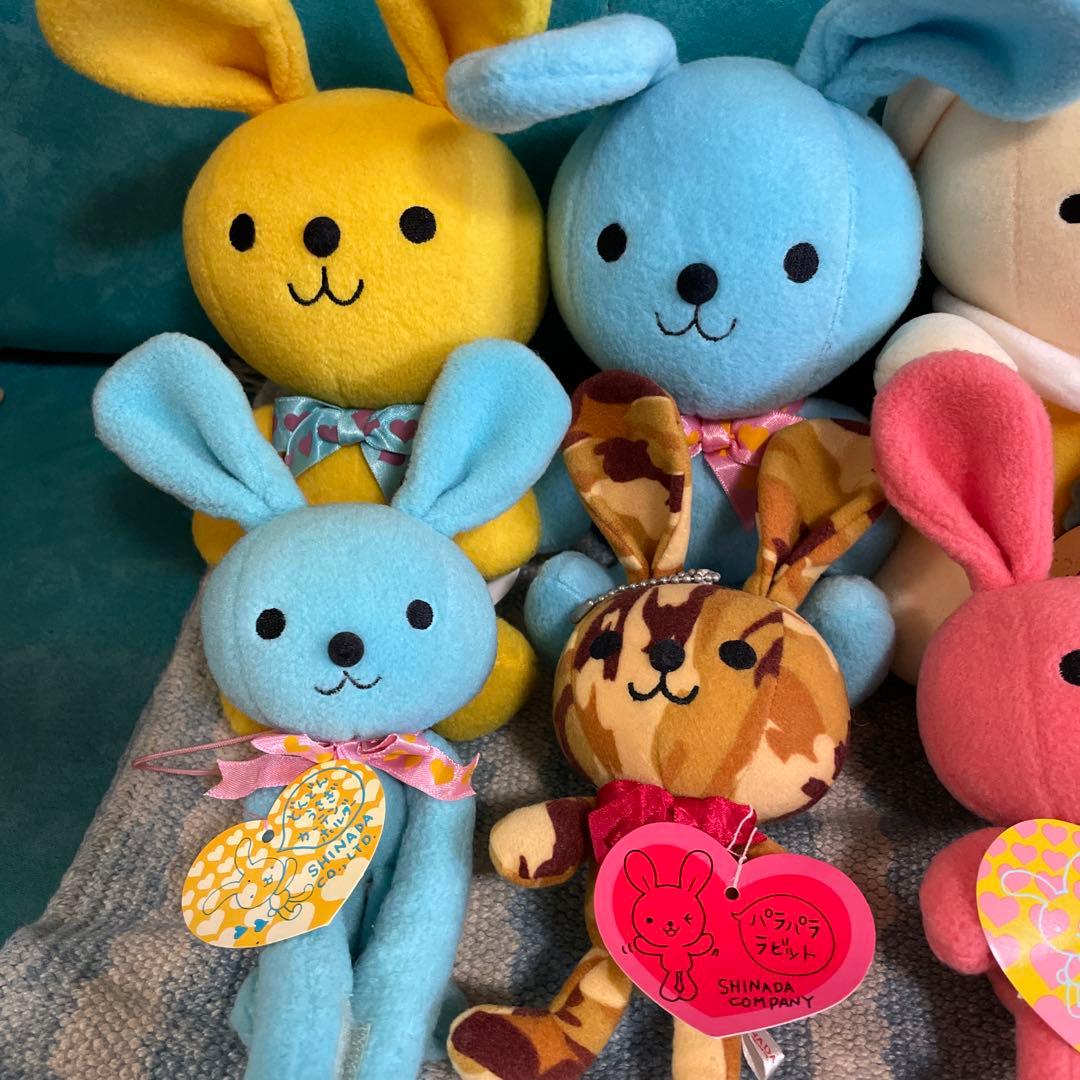シナダ　shinada セット　どんどんうさぎ　ハナちゃん　きのこのこ　11体