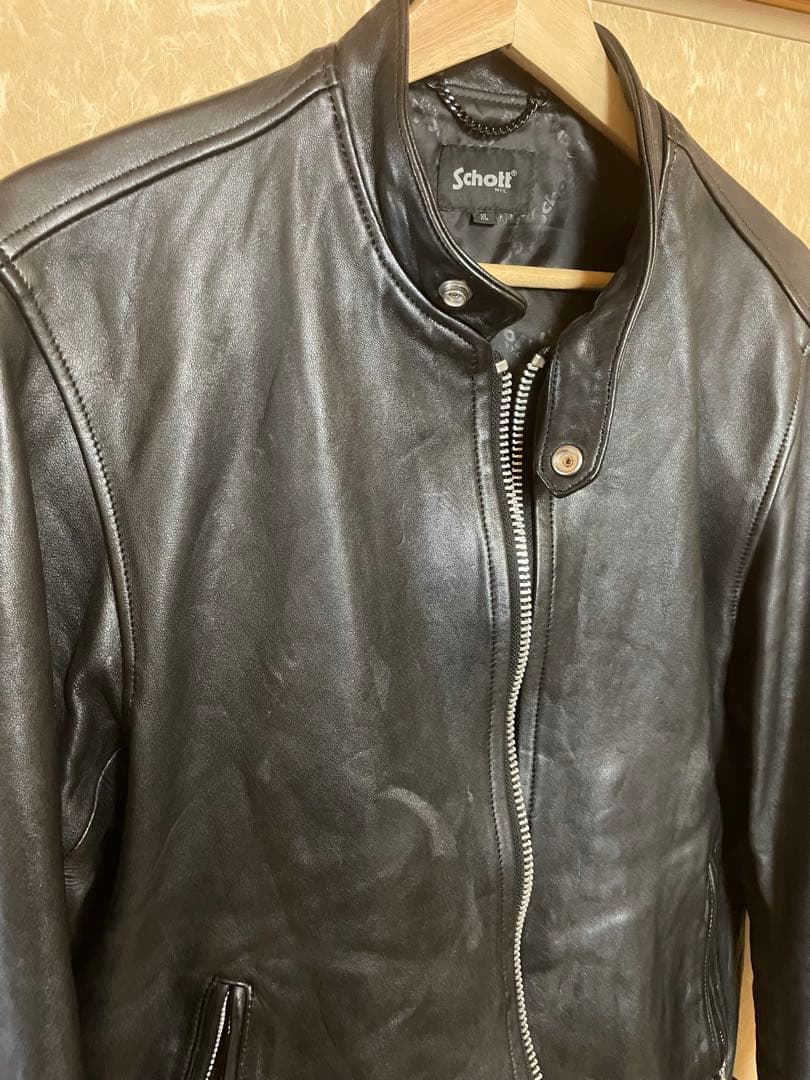ショット　シングルライダースジャケット XL 782-3950078