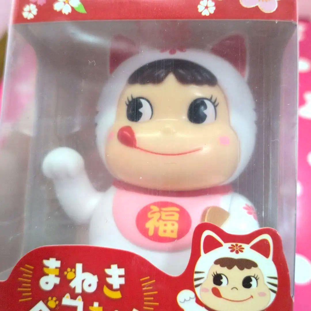 不二家ぺこちゃん　まねきぺこちゃん紅白　縁起ぺこちゃんセット販売　新品
