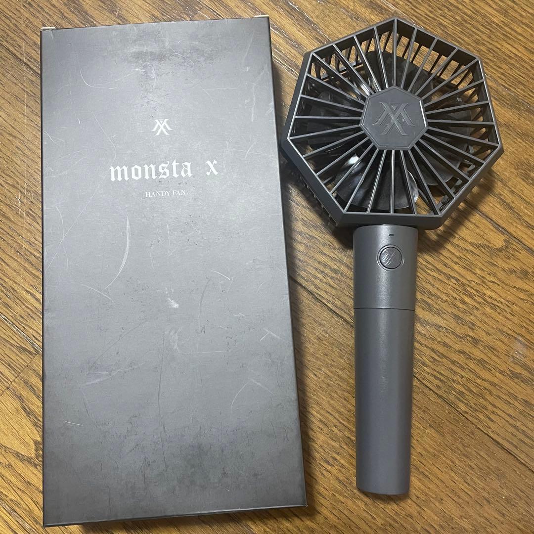 Monsta x ペンライト　扇風機　ミニペンライト　バッテリーセット
