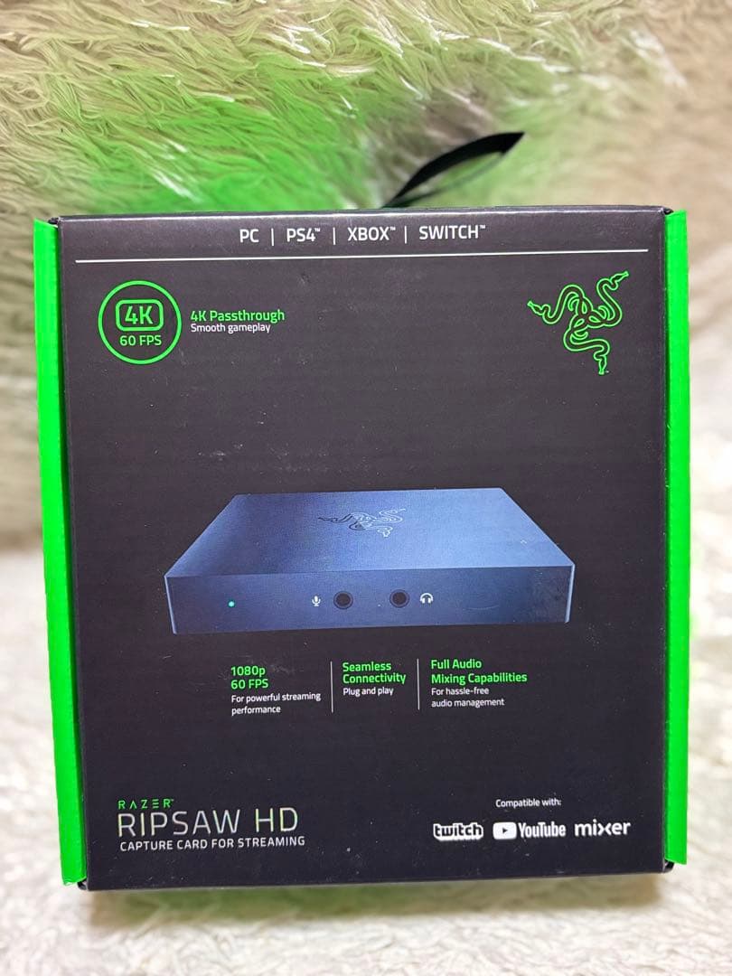 RazerRipsawHDキャプチャー　RZ20-02850100-R3M1 ③