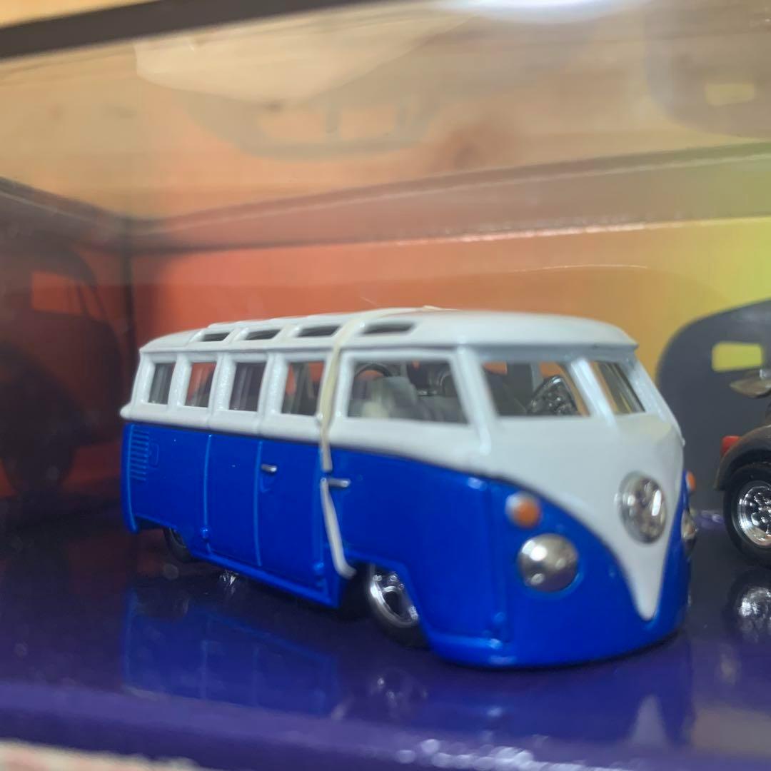 ミニカー　Hot Wheels　VW　フォルクスワーゲン　ビートル　バス