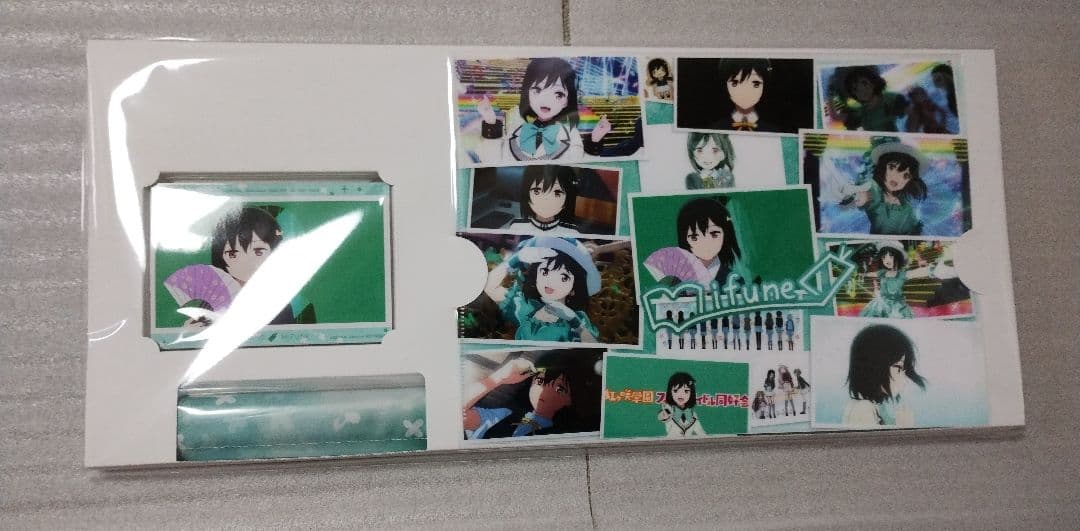 三船栞子　ブルーレイ　A-on　B2タペストリー＆ブロマイド＆クリアファイル