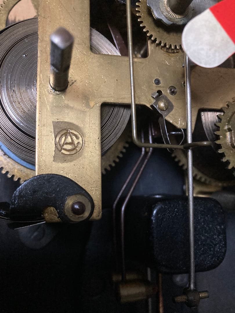 愛知時計電機 30DAY巻 柱時計 superior稼働中