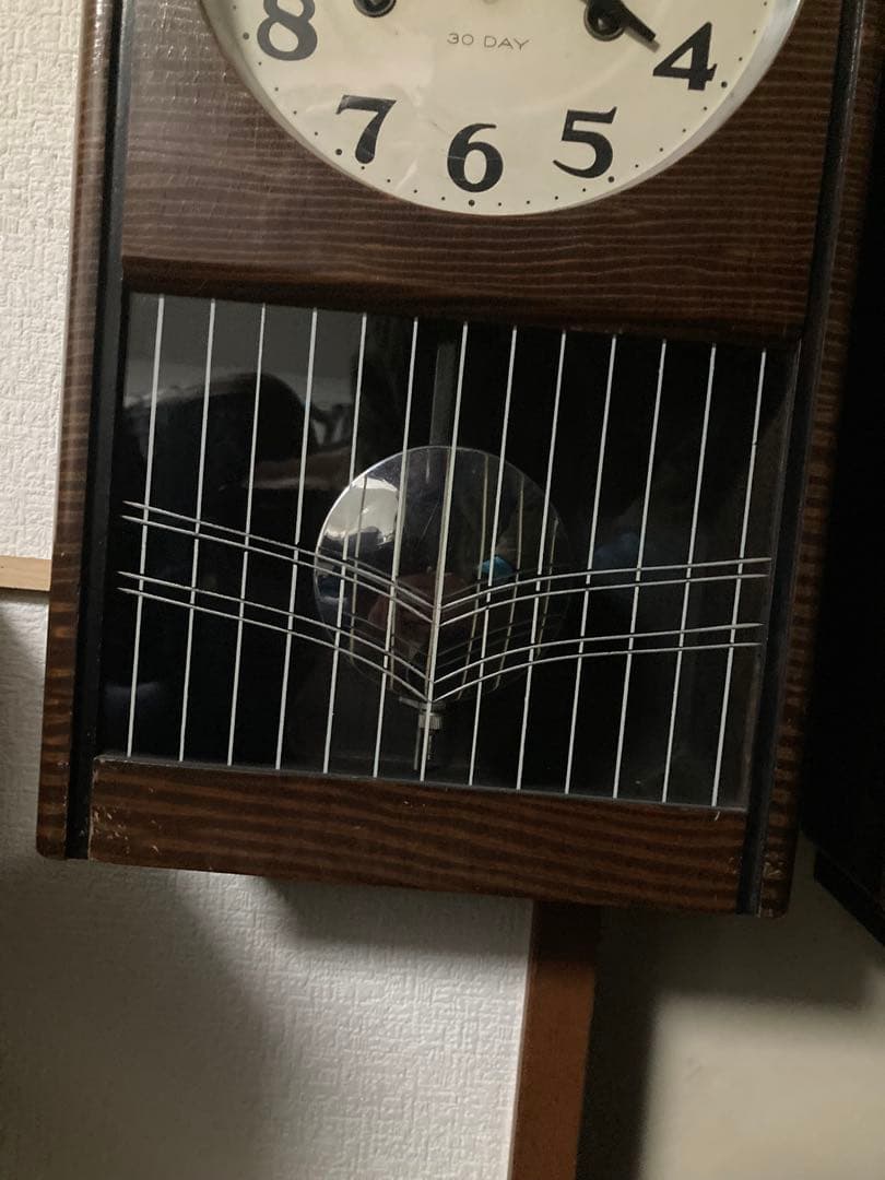 愛知時計電機 30DAY巻 柱時計 superior稼働中