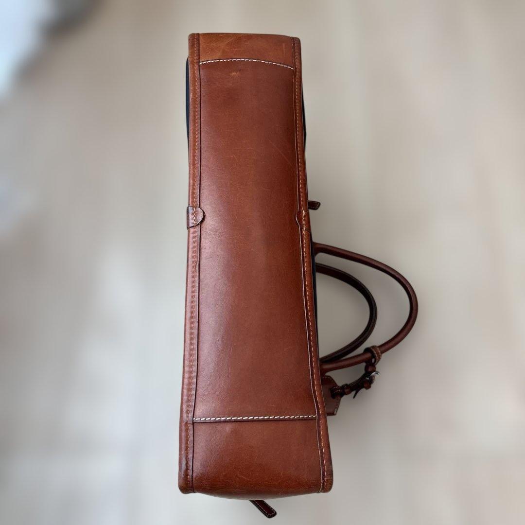 フェリージ　ビジネスバッグ ネイビー/ブラウン