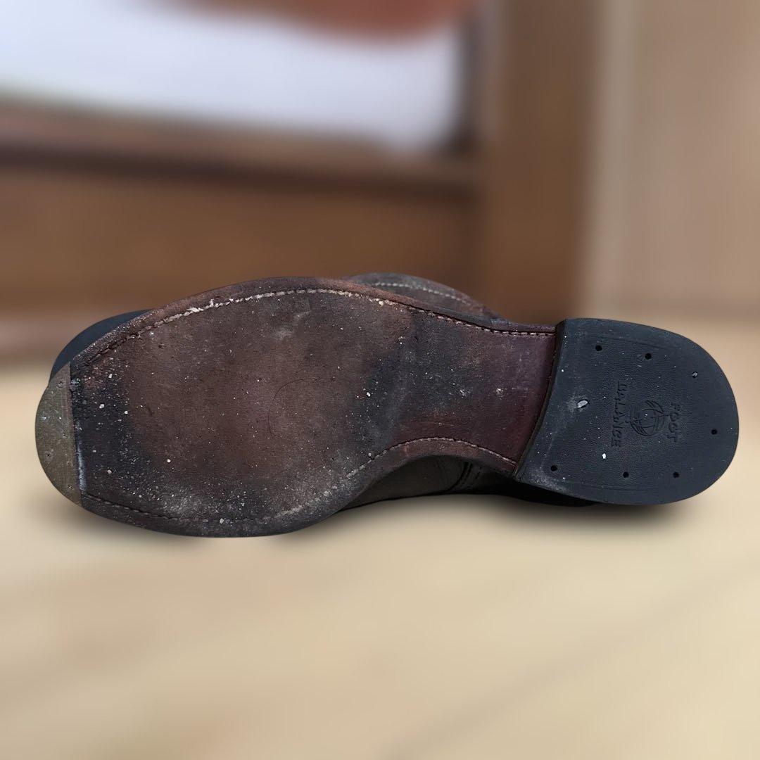 ALDEN ユナイテッドアローズ別注 キャップトゥ 黒 ヴィンテージスチール装着