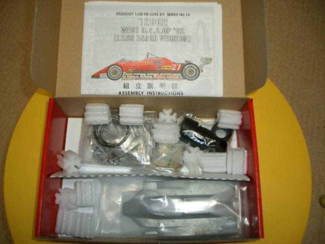 1/20 スタジオ27 フェラーリ126C2 USAGP メタルキット