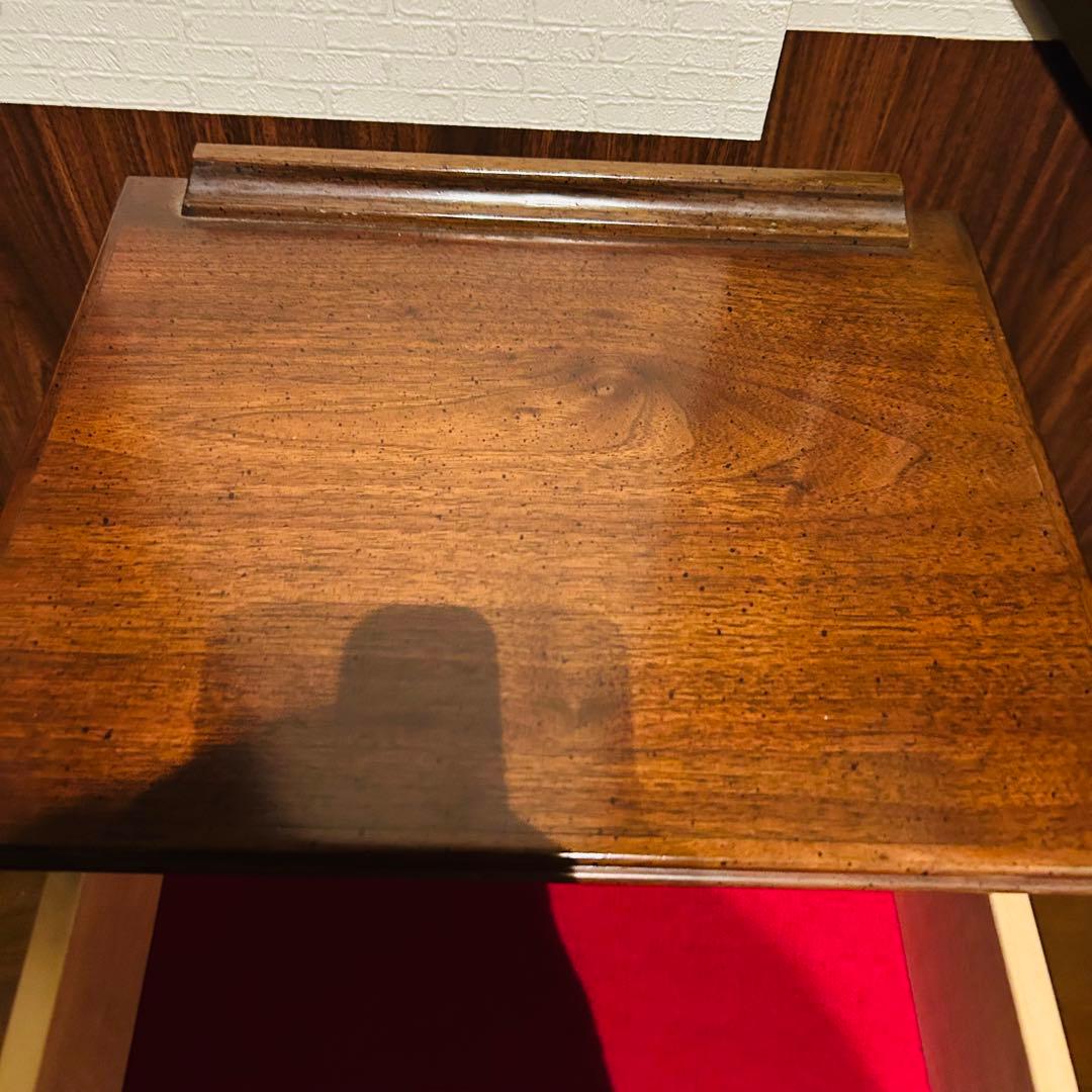 【良品】 コスガ 英国アンティークスタイル 花台 電話台