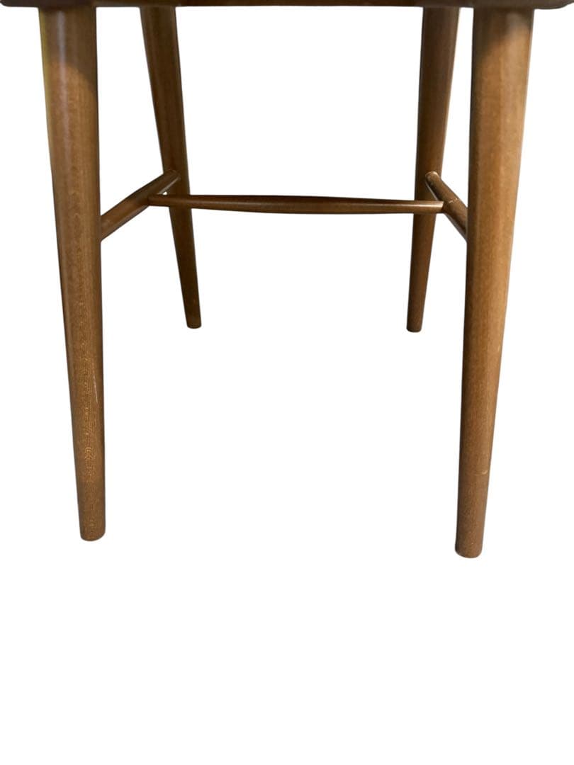 【2脚SET】美品 TON トン ウィンザーチェア カウンターチェアブラウン