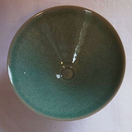 A 100 抹茶碗 高麗青磁 ( 新品未使用品 )