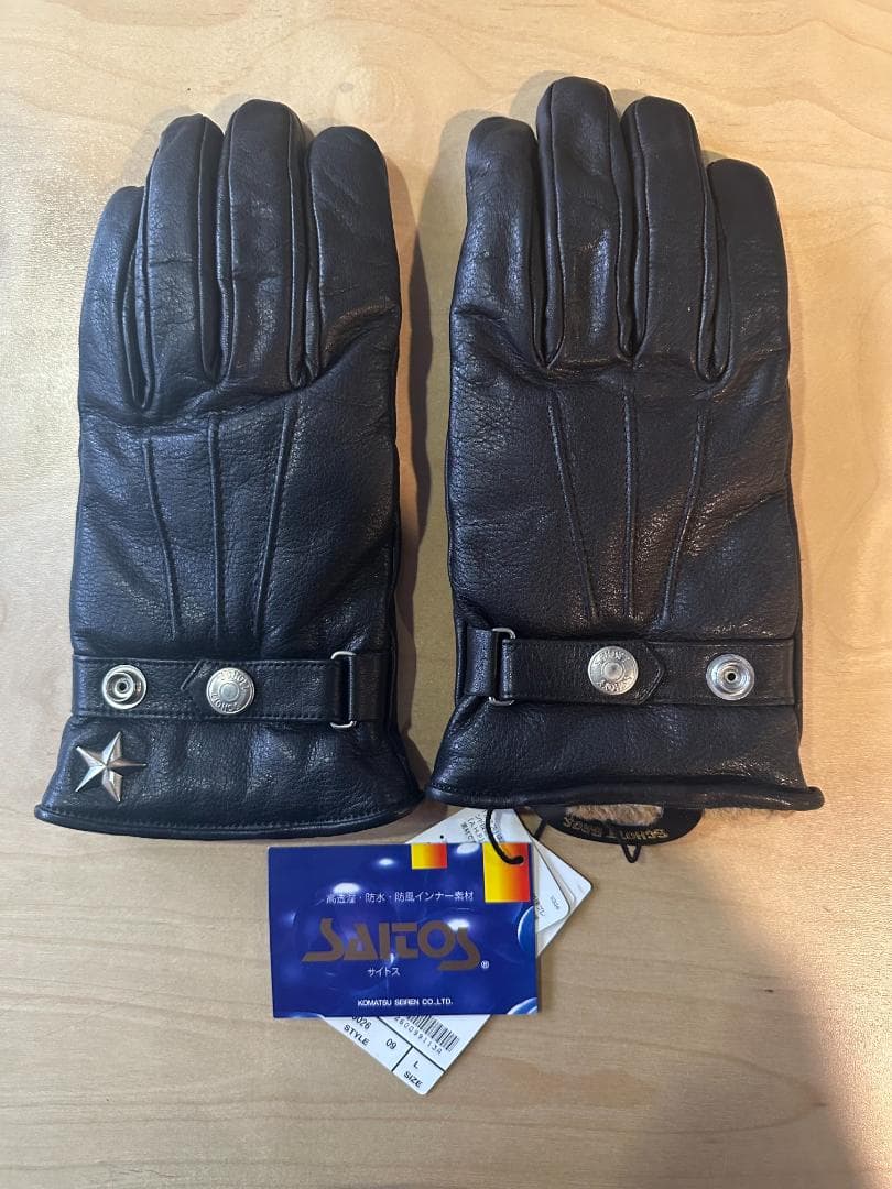 Schott ショット グローブ L ブラック