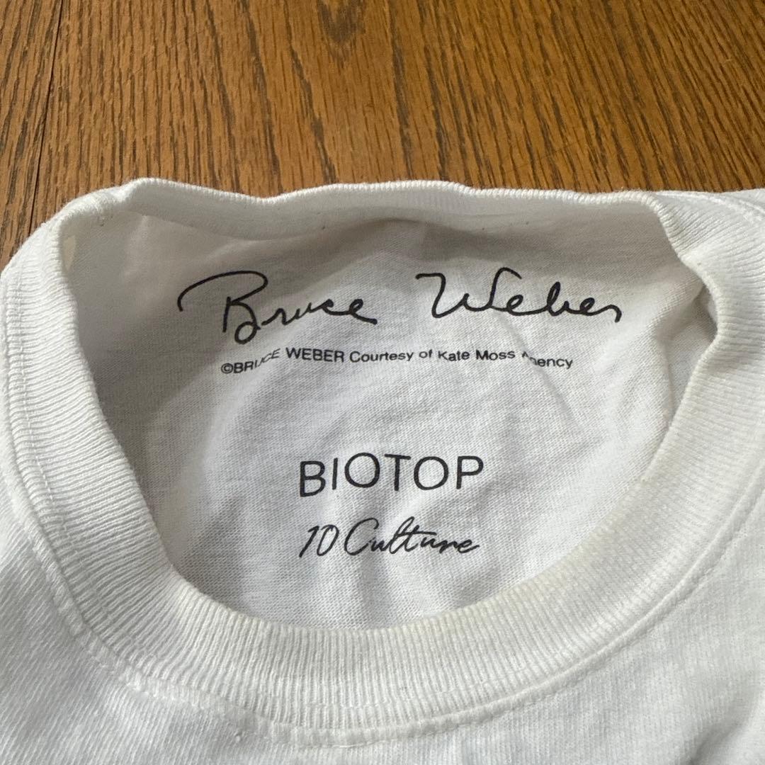 メ*様 Bruce Weber x BIOTOP Kate Moss Tシャツ