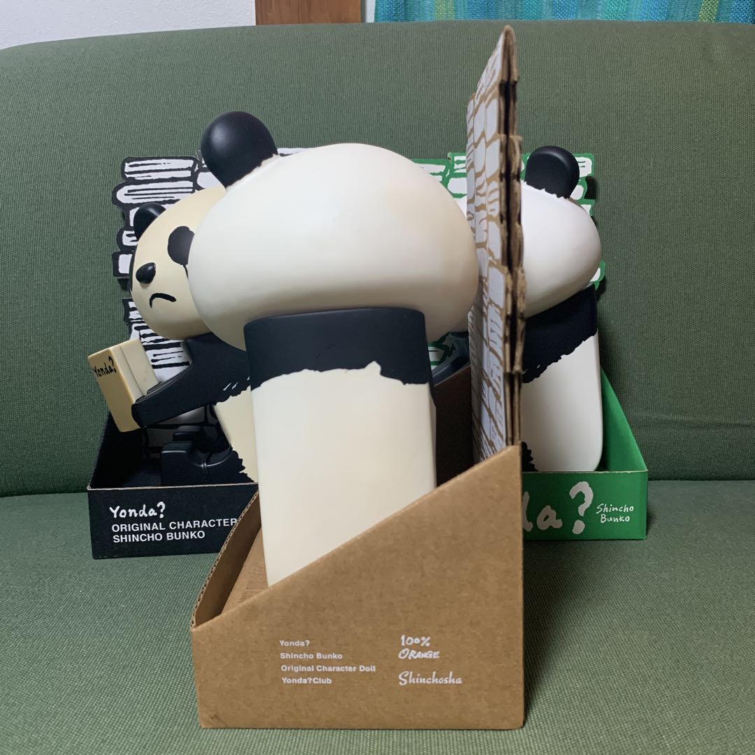 Yonda? Character Doll ソフビフィギュア ３体セット パンダ