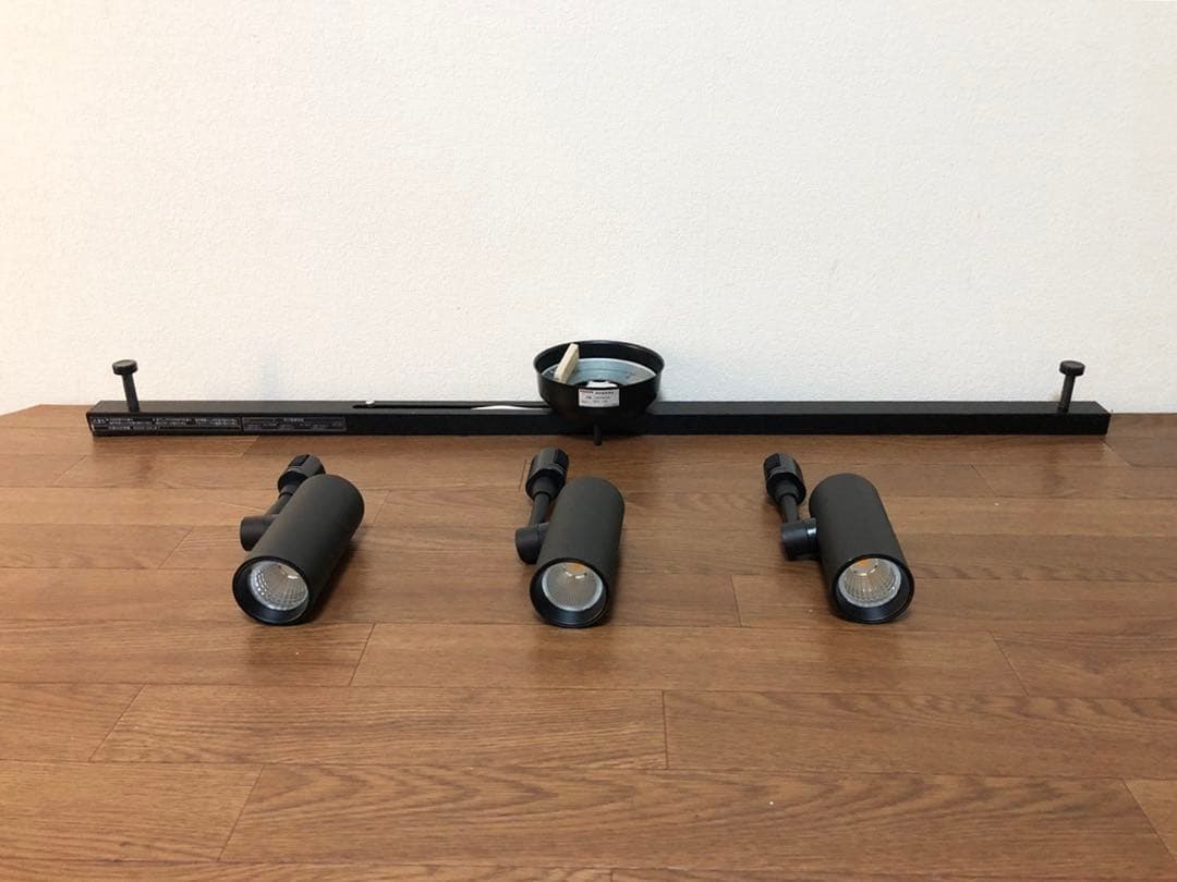 Panasonic ダクトLK04085BZ 照明HIKARIYAライト3個付