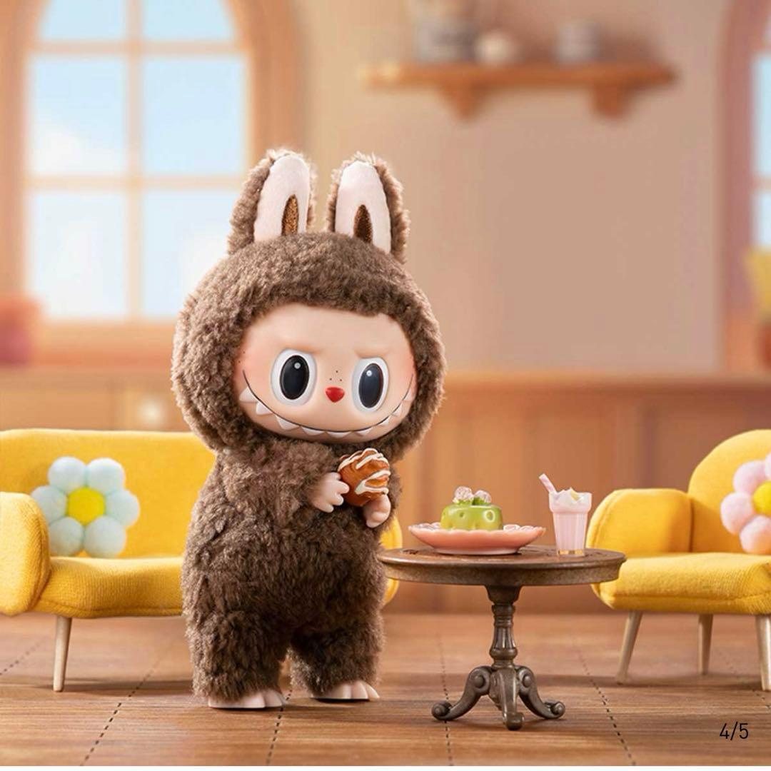 正規品 ラブブマカロン シークレット labubu chestnut cocoa