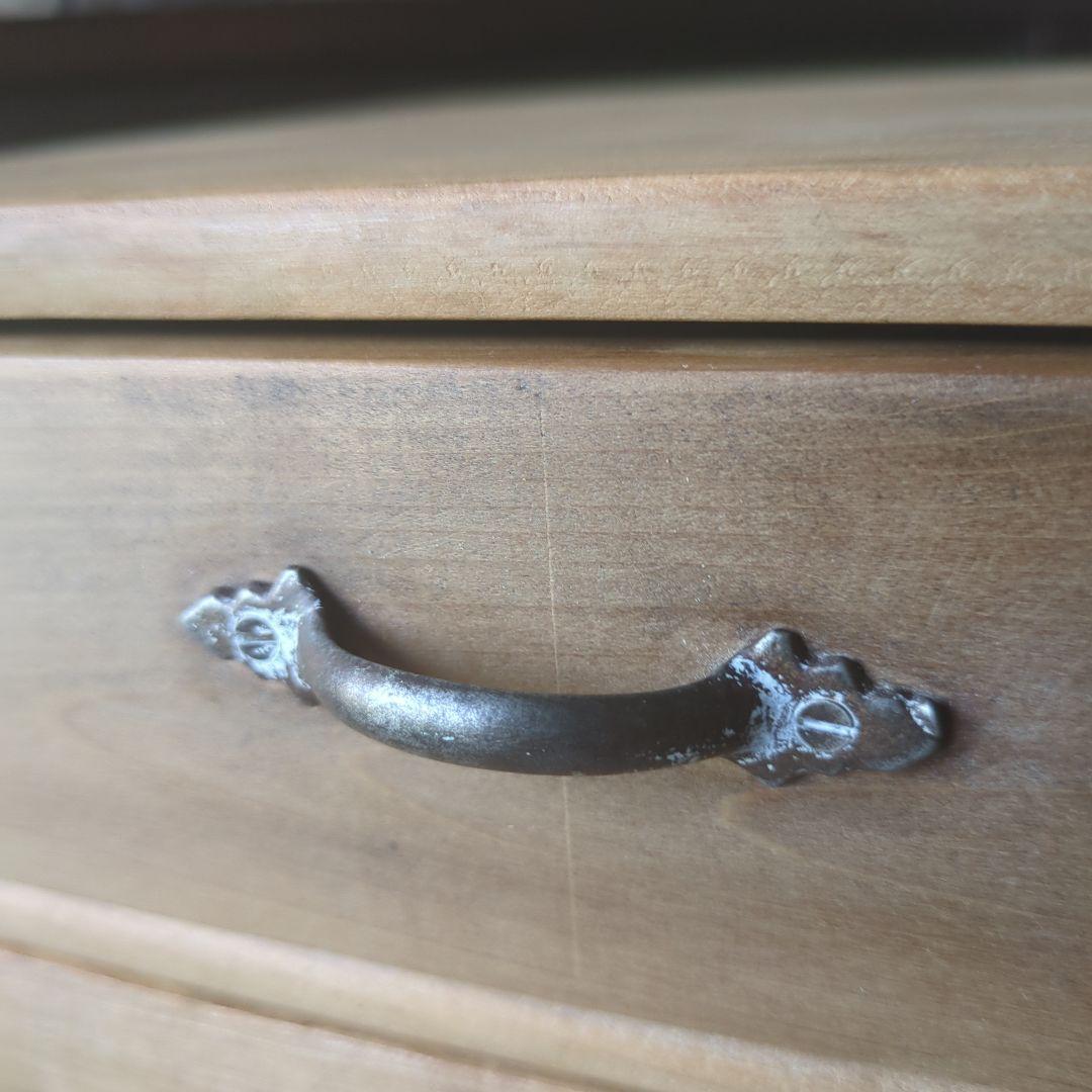 古道具　アンティークやや大きめ5段引き出し