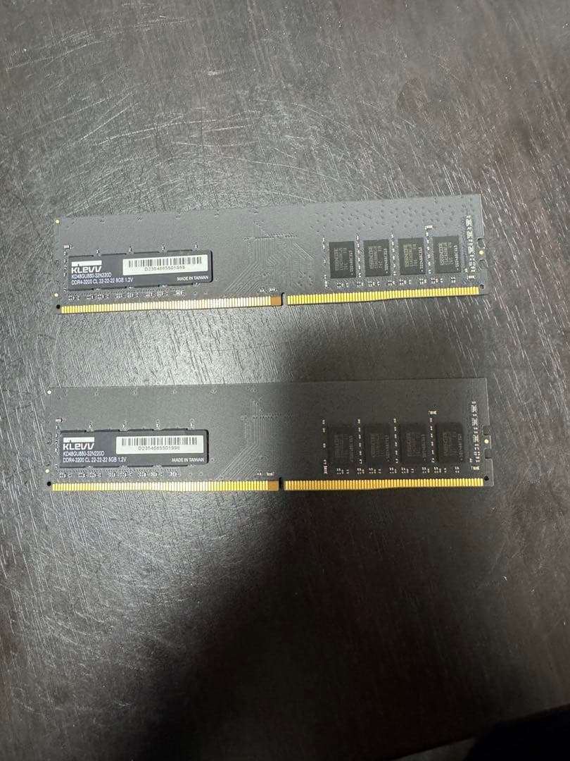 KLEVV DDR4 8GB×2 3200