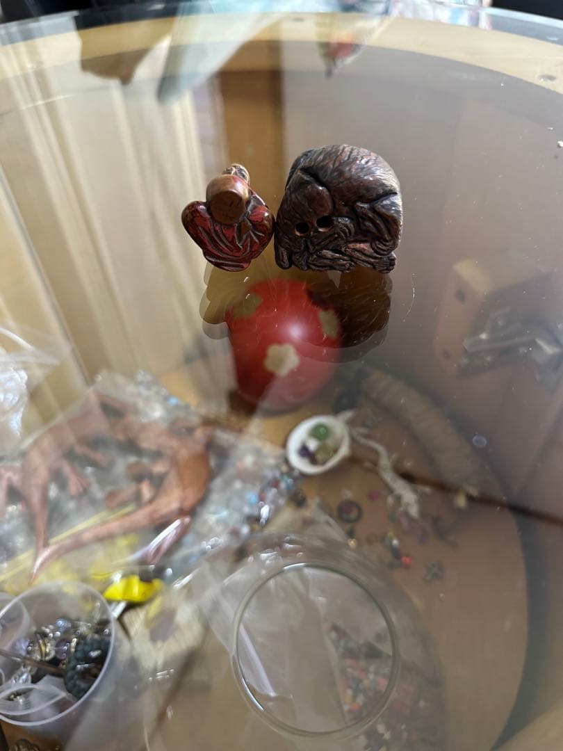 根付　根来　江戸時代