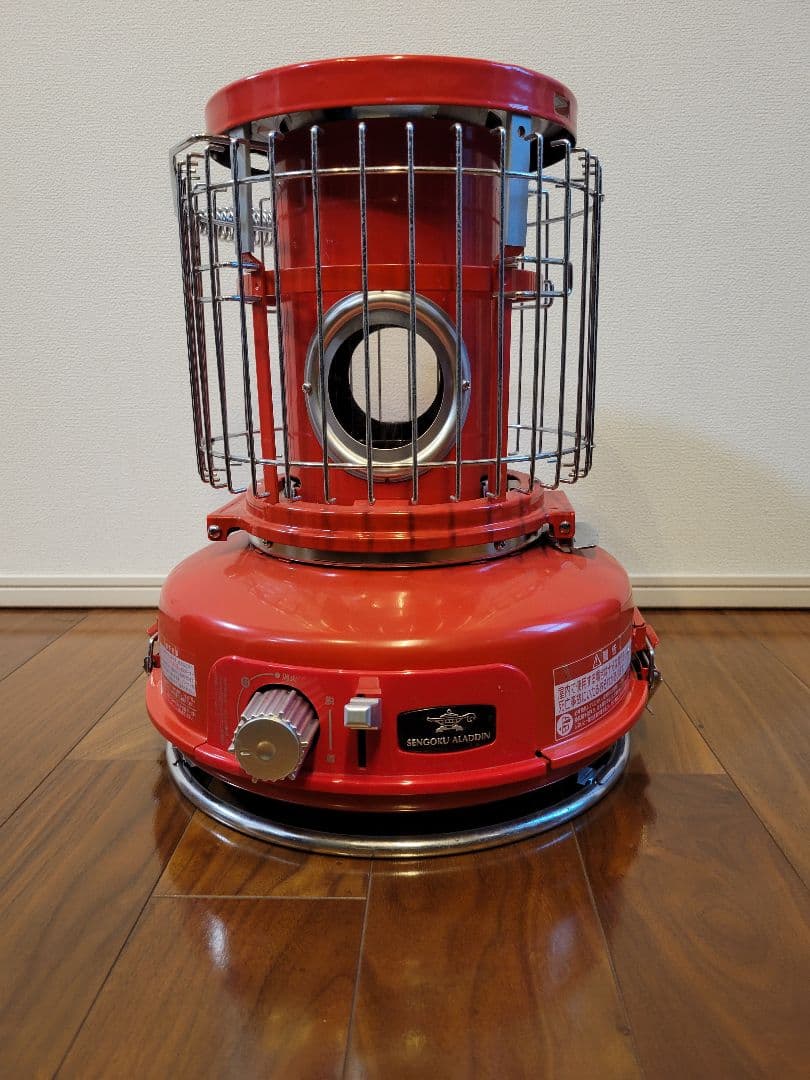 アラジン　ガスストーブ 赤　早い者勝ち