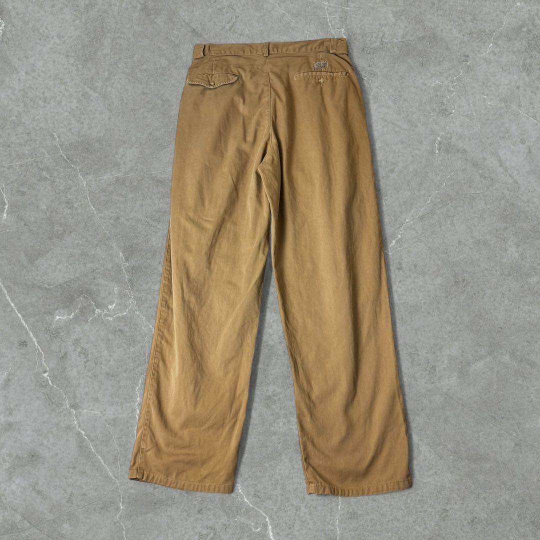 【初期型】 USA製 Ralph Lauren ポロチノ 2タック チノパン