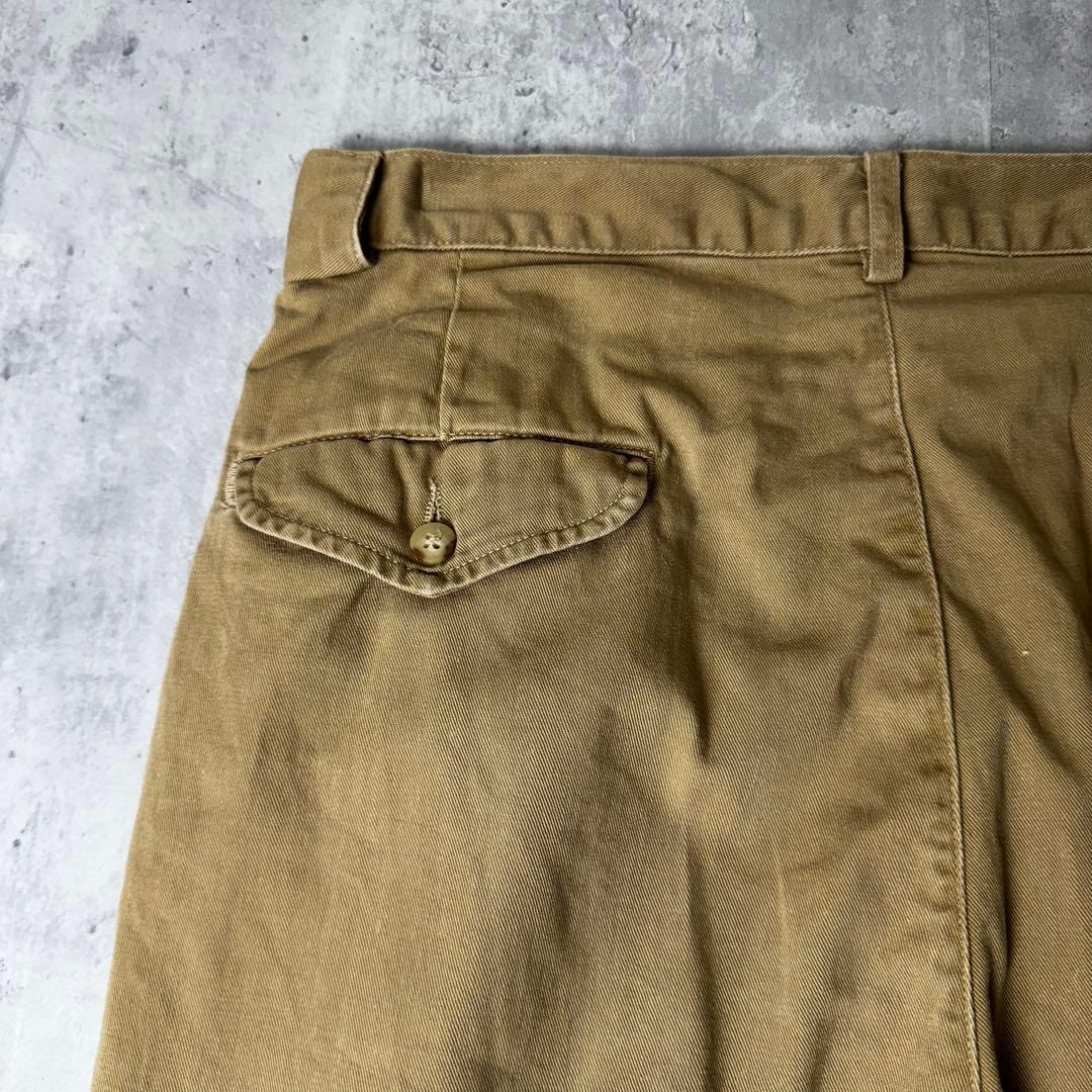 【初期型】 USA製 Ralph Lauren ポロチノ 2タック チノパン