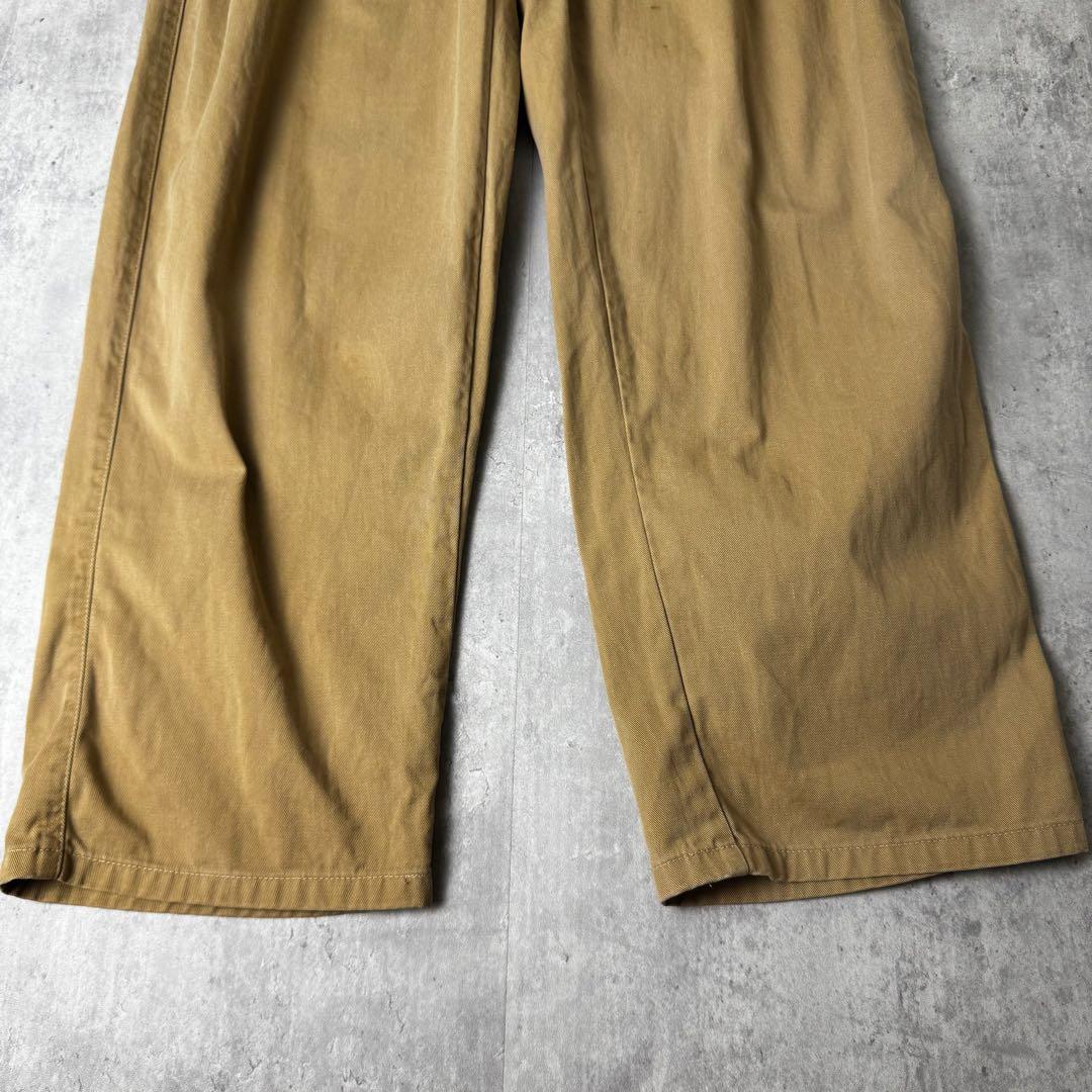 【初期型】 USA製 Ralph Lauren ポロチノ 2タック チノパン