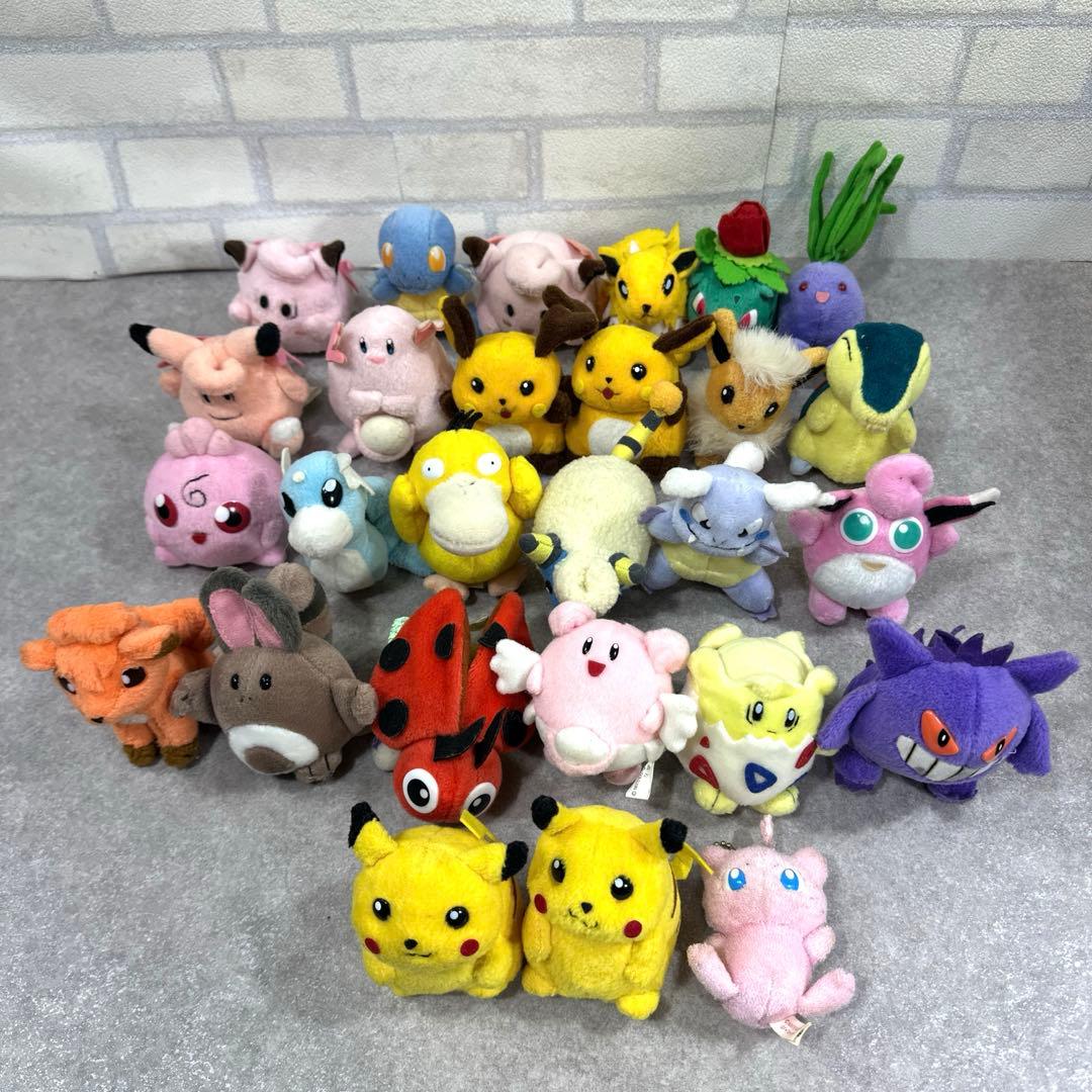 ポケモン 当時物 希少 初期 ぬいぐるみ 26体 まとめ ニンテンドー 1997