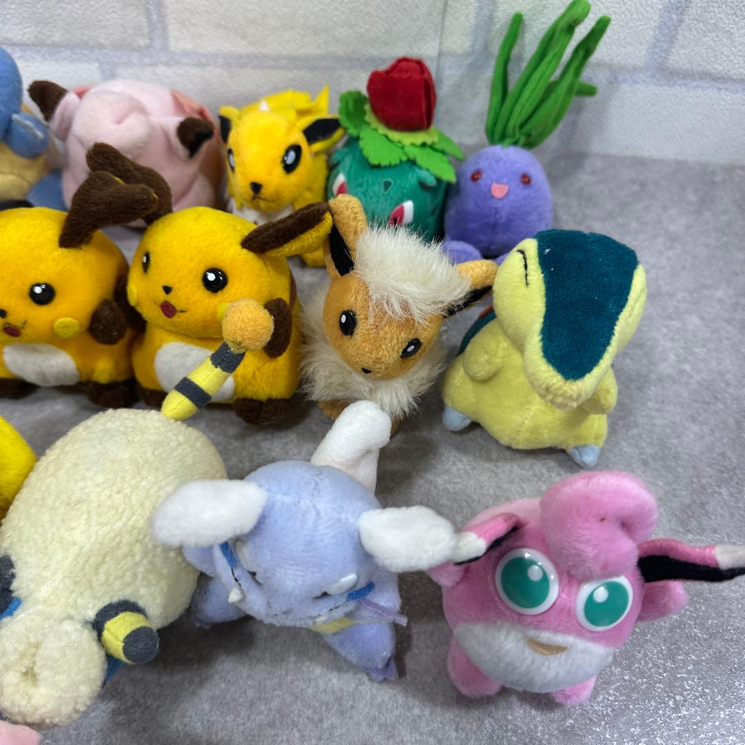 ポケモン 当時物 希少 初期 ぬいぐるみ 26体 まとめ ニンテンドー 1997