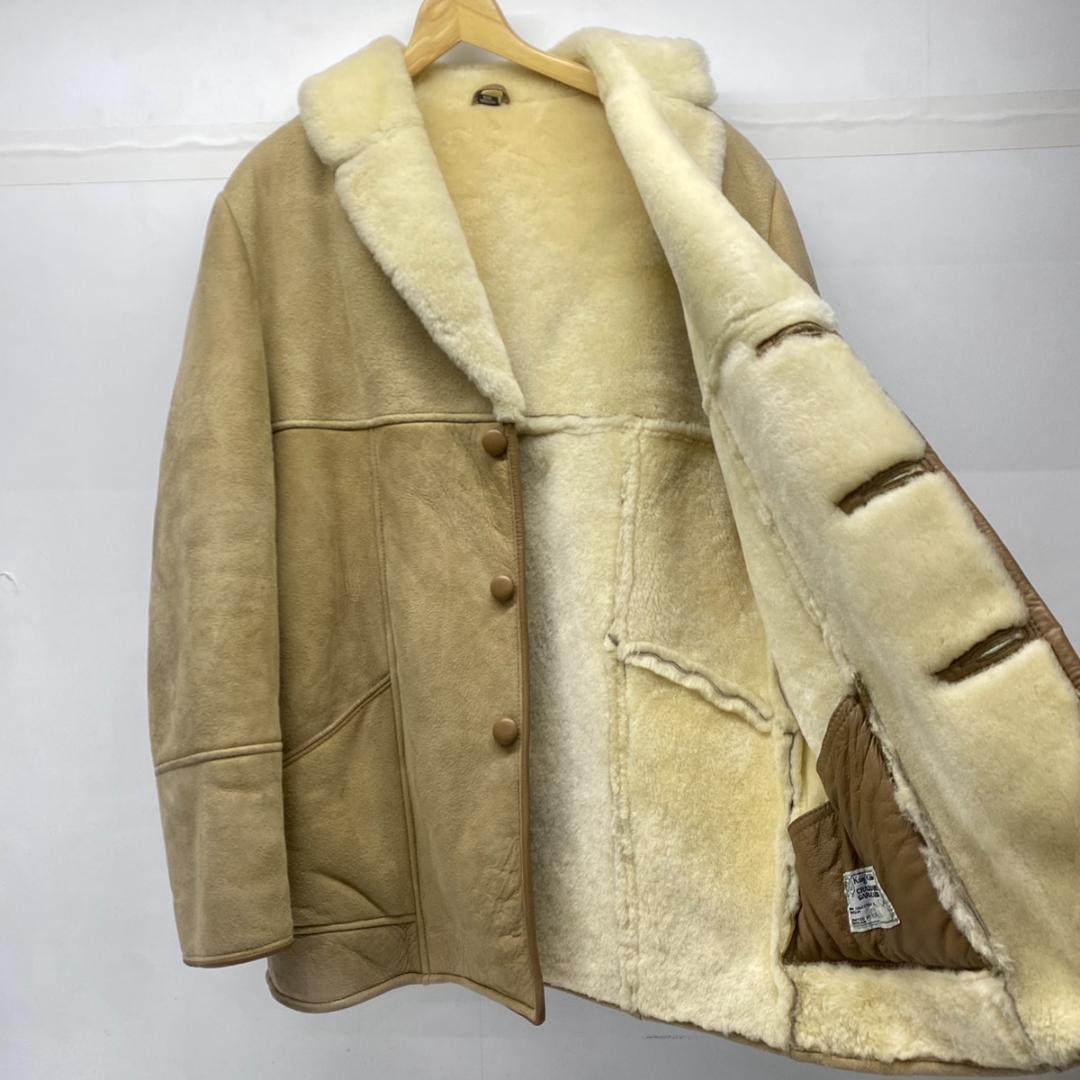 Knight of new zealand 肉厚 リアルムートンコート M