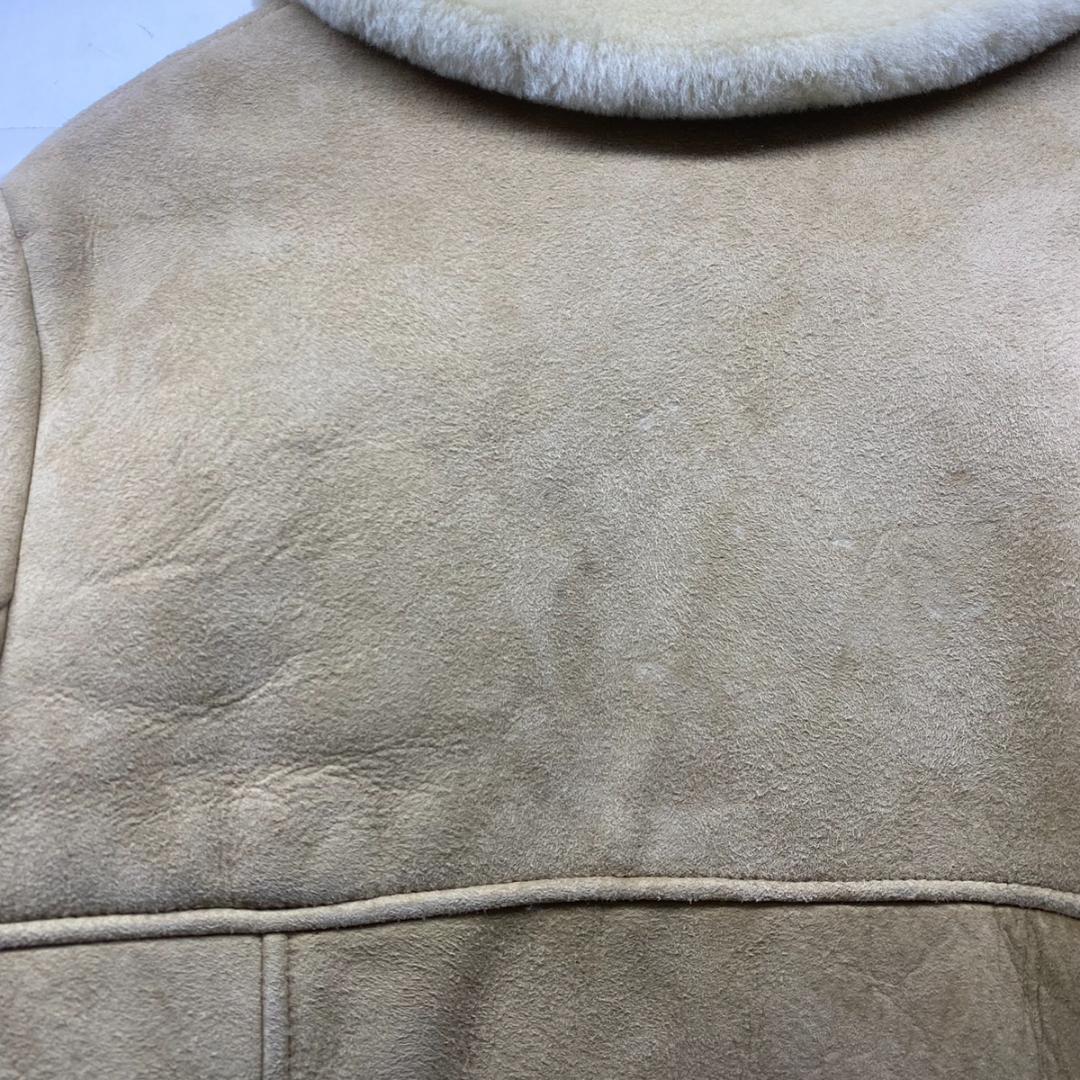 Knight of new zealand 肉厚 リアルムートンコート M