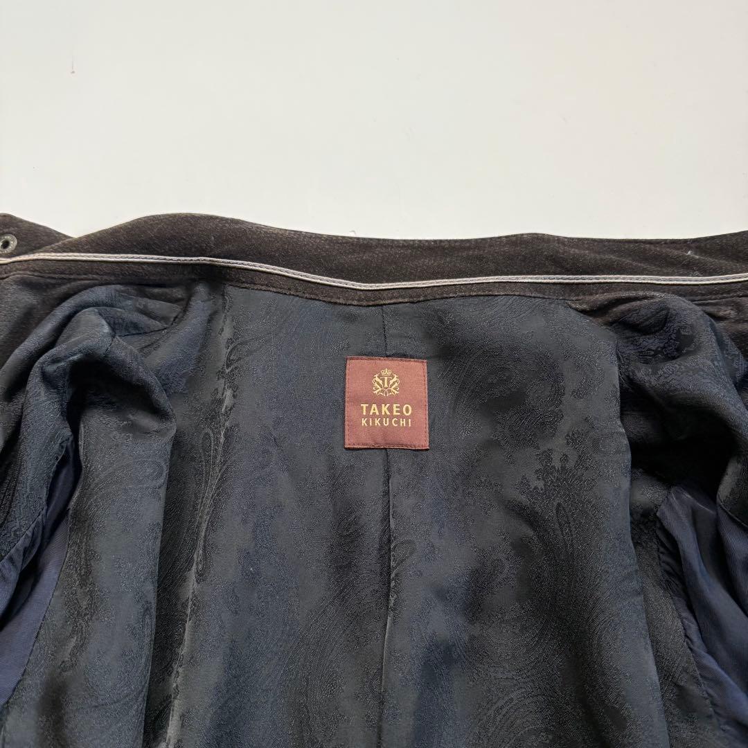 ジャケット・アウター 2000s TAKEO KIKUCHI swede zip up jacket