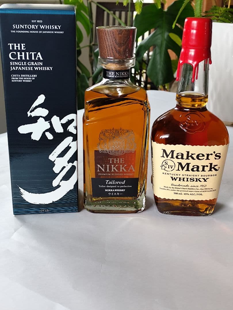 ザ・ニッカ テーラード ・知多シングルグレインウイスキー各700ml