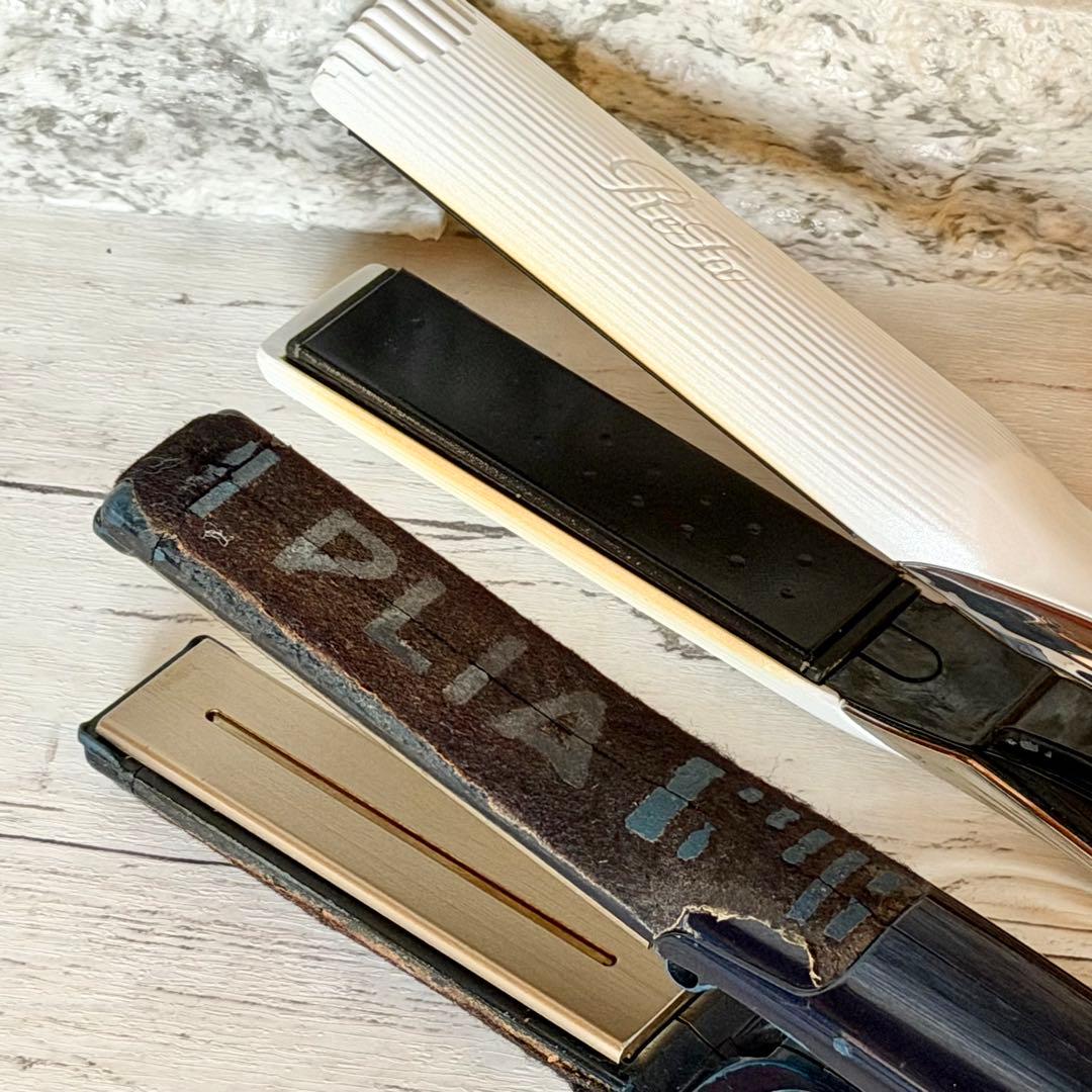 ジャンク品 リファ・LebeL PLIA ストレートヘアアイロン2台
